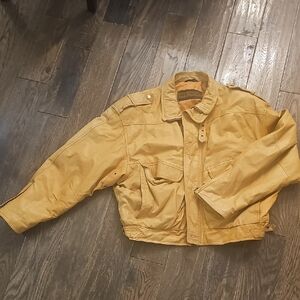 VINTAGE leather Jacket